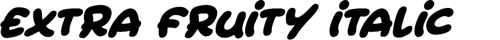 Preview image for Extra Fruity Italic