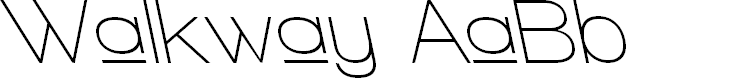 Preview image for Walkway Upper SemiBold RevObl