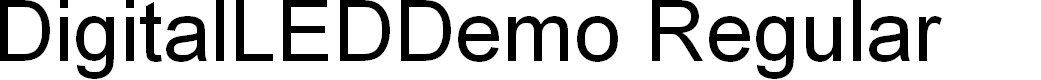 Preview image for Digital LED-Demo Regular