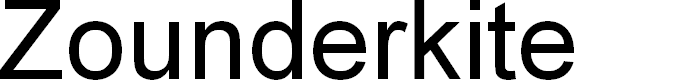 Preview image for Zounderkite Expanded Italic