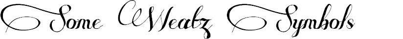 Preview image for Some Weatz Symbols