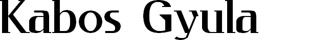 Preview image for Kabos Gyula