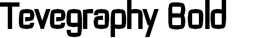Preview image for Tevegraphy Bold