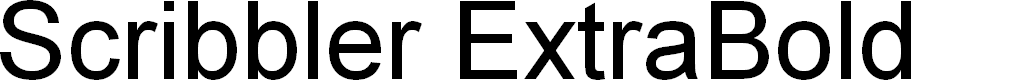 Preview image for Scribbler ExtraBold