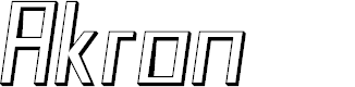 Preview image for Akron Shades NBP Italic
