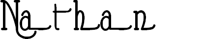 Preview image for Nathan Alternates Condensed Regular