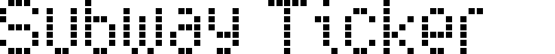 Preview image for Subway Ticker