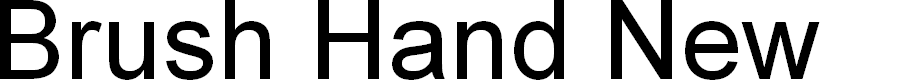 Preview image for Brush Hand New