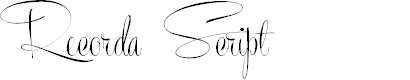 Preview image for Recorda Script Personal Use Only