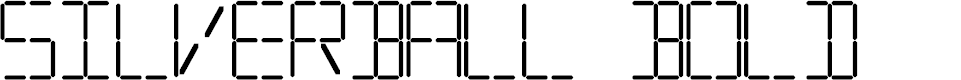 Preview image for Silverball Bold
