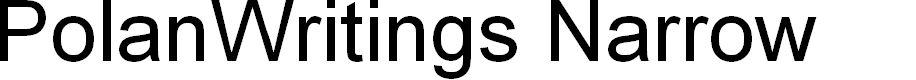 Preview image for PolanWritings Narrow