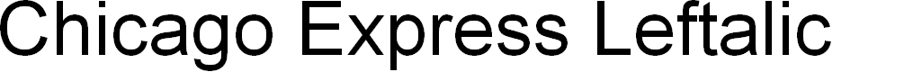 Preview image for Chicago Express Leftalic