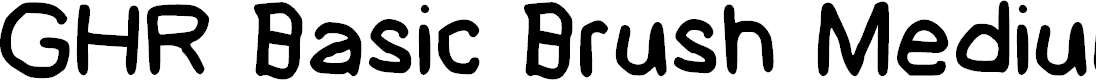 Preview image for GHR Basic Brush Medium
