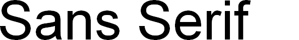 Preview image for SansSerifFLF Font