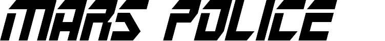 Preview image for Mars Police Italic