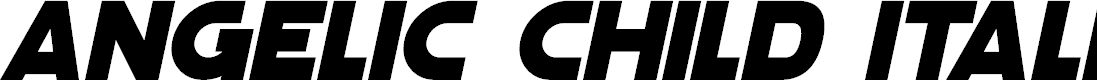 Preview image for Angelic Child Italic