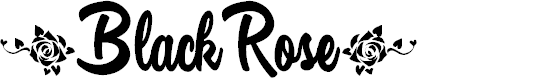 Preview image for Black Rose Personal Use Regular