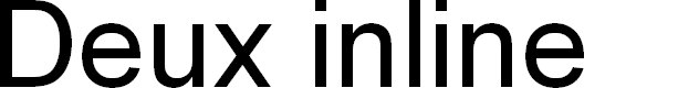 Preview image for Deux inline