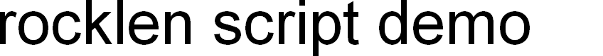 Preview image for Rocklen Script Demo