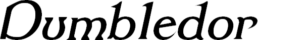 Preview image for Dumbledor 2 Italic