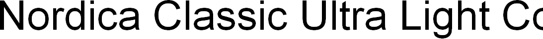 Preview image for Nordica Classic Ultra Light Condensed Opposite Oblique