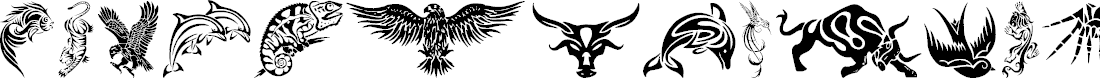 Preview image for Tribal Animals Tattoo Designs