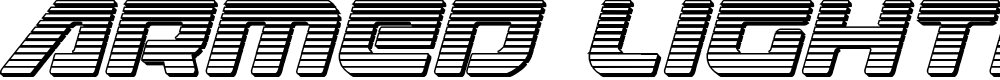 Preview image for Armed Lightning Chrome Italic