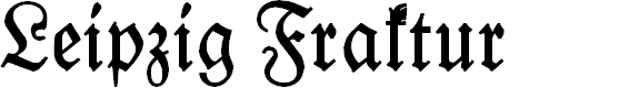 Preview image for Leipzig Fraktur LF Bold