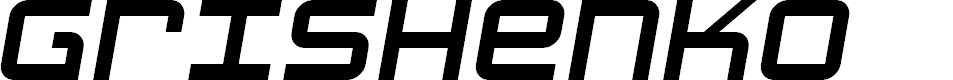 Preview image for Grishenko Opiyat NBP Italic
