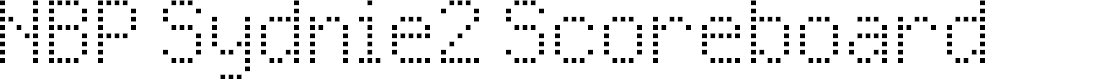 Preview image for NBP Sydnie2 Scoreboard