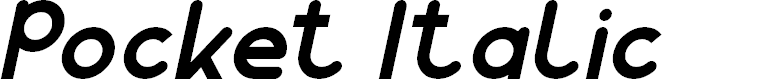 Preview image for Pocket Italic