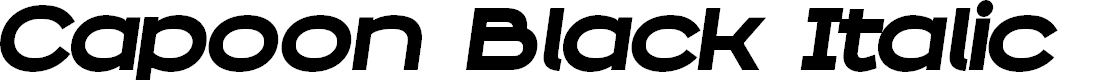 Preview image for Capoon PERSONAL USE Black Italic
