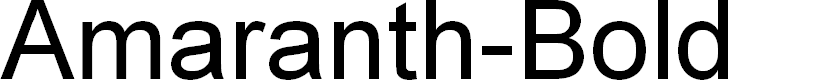 Preview image for Amaranth-Bold