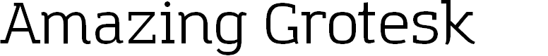 Preview image for Amazing Grotesk