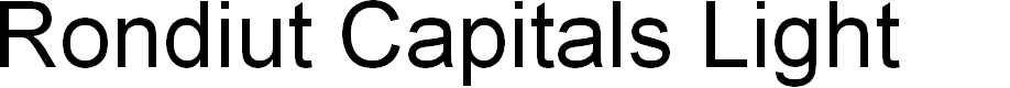 Preview image for Rondiut Capitals Light