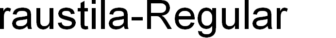 Preview image for raustila-Regular