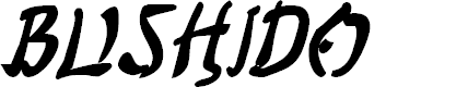 Preview image for Bushido Bold Italic