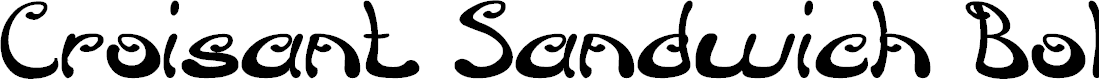 Preview image for Croisant Sandwich Bold