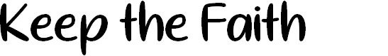 Preview image for Keep the Faith Regular