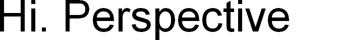 Preview image for Hi. Perspective
