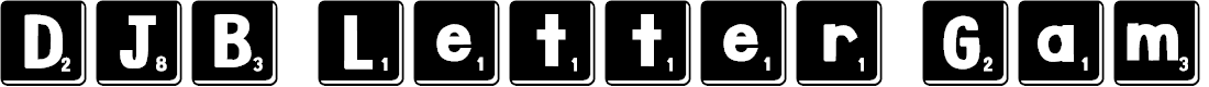 Preview image for DJB Letter Game Tiles 3