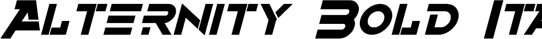 Preview image for Alternity Bold Italic