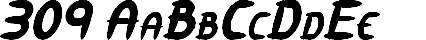 Preview image for 309 Italic
