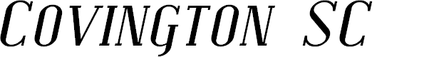 Preview image for Covington SC Exp Italic