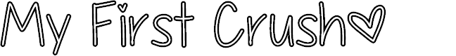 Preview image for My First Crush