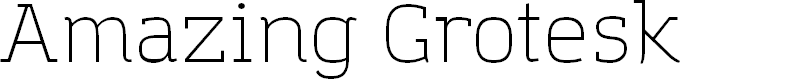 Preview image for Amazing Grotesk Light