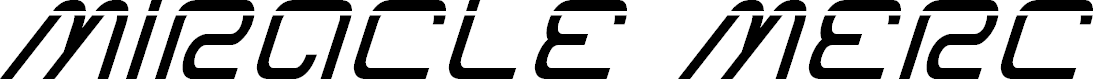 Preview image for Miracle Mercury Laser Italic