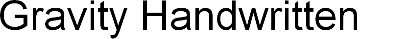 Preview image for Gravity Handwritten