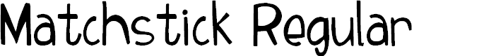 Preview image for Matchstick Regular