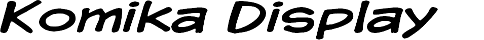 Preview image for Komika Display Wide
